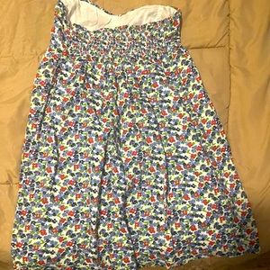 Strapless Hollister sundress. Size medium. Red white and blue.